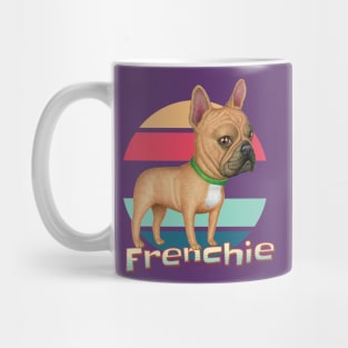 Fun cute dog Frenchie French fur baby  Bulldog mom dad gift Mug